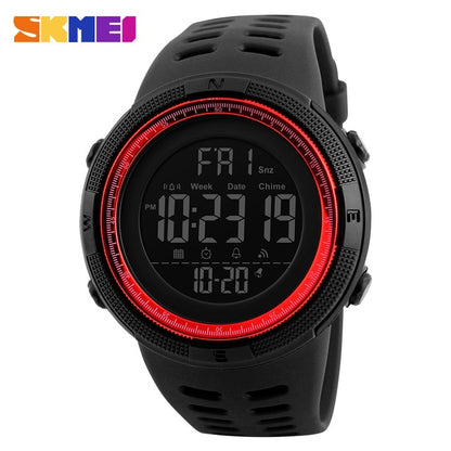 Men’s Sports Digital LED Watch – 50M Waterproof Military-Style Casual Wristwatch