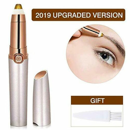Painless Electric Eyebrow Epilator Pen – Facial Hair Remover & Eyebrow Trimmer for Lips, Face & Makeup Touch-Ups