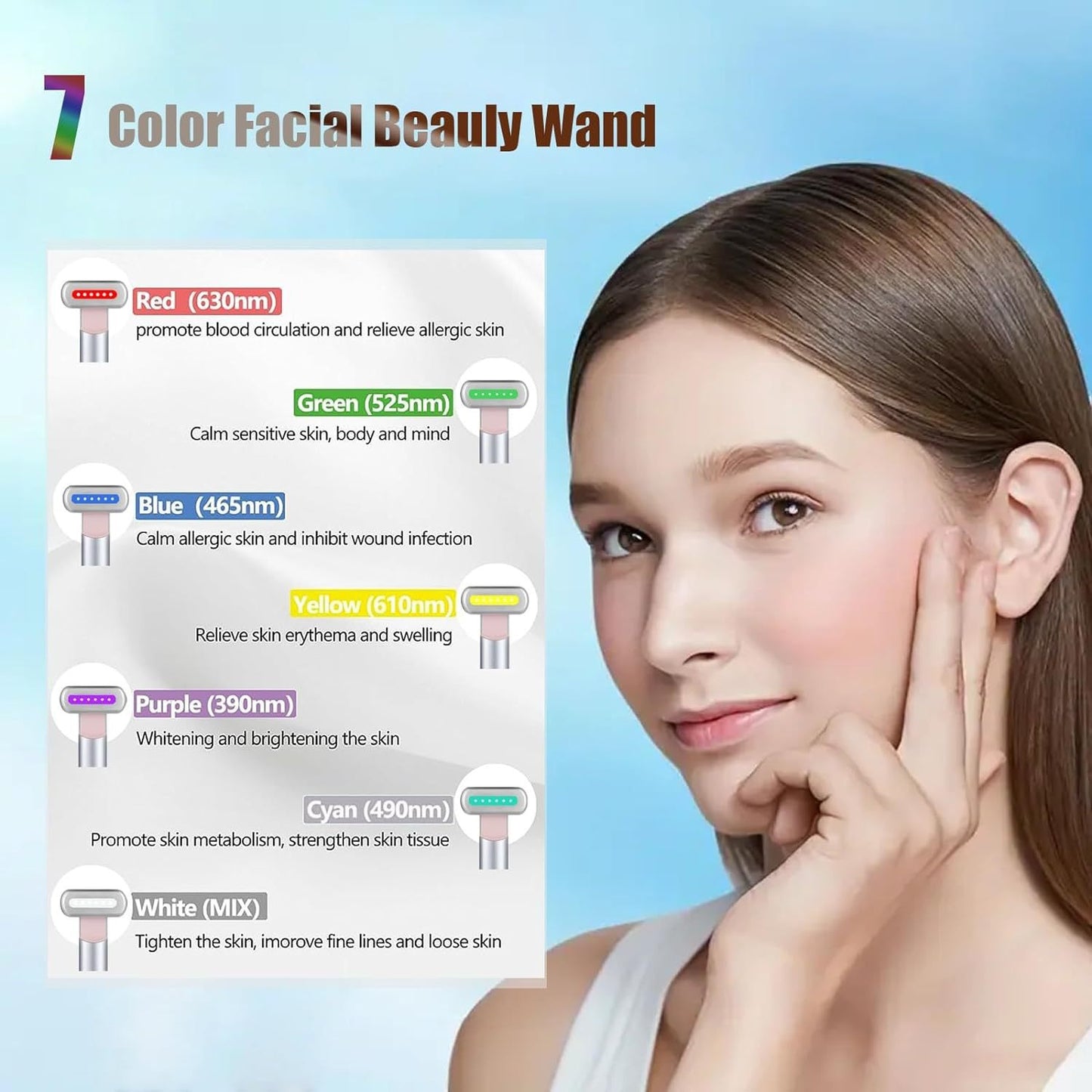 Zarusky™ Lumina-Lift Eye Wand – 4-in-1 LED Therapy & Sonic Vibration Anti-Aging Massager