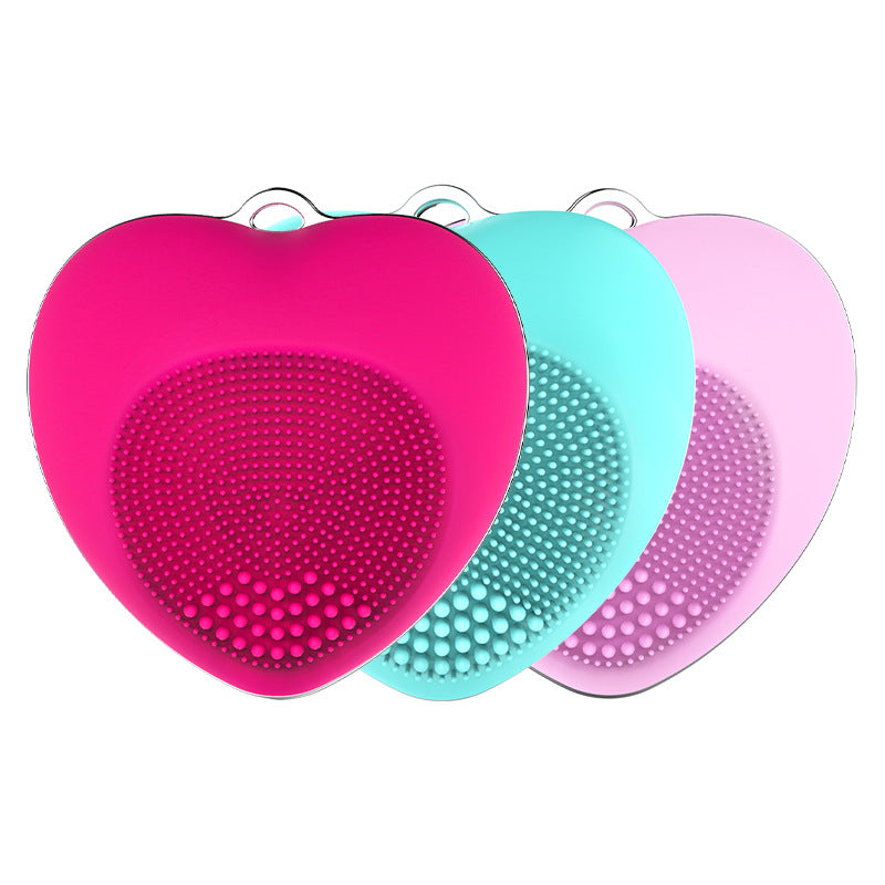 Electric Silicone Facial Cleansing Brush – Ultrasonic Deep Pore Cleanser, Waterproof Beauty Tool