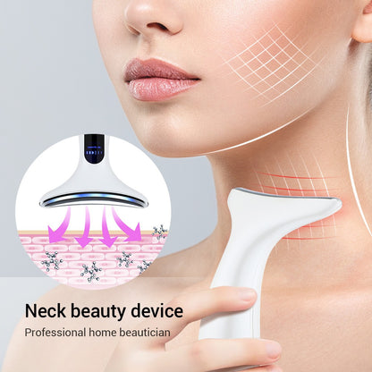 Zarusky™ Light Microcurrent Neck & Facial Beauty Instrument – Constant Temperature Skin Lifting Device