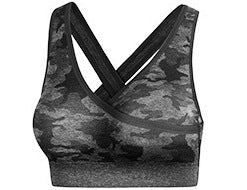 Camouflage 3-Piece Women’s Sportswear Set – Long Sleeve Sports Bra, Hip-Lifting Tight Pants & Fitness Yoga Suit