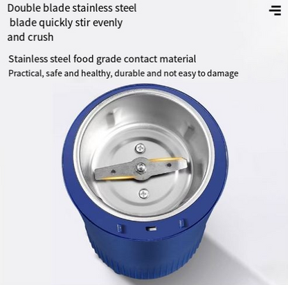 Powerful ultra-fine dry grinding machine for home use. Ideal for spices, herbs, grains, and dry medicinal ingredients with fast, smooth results.
