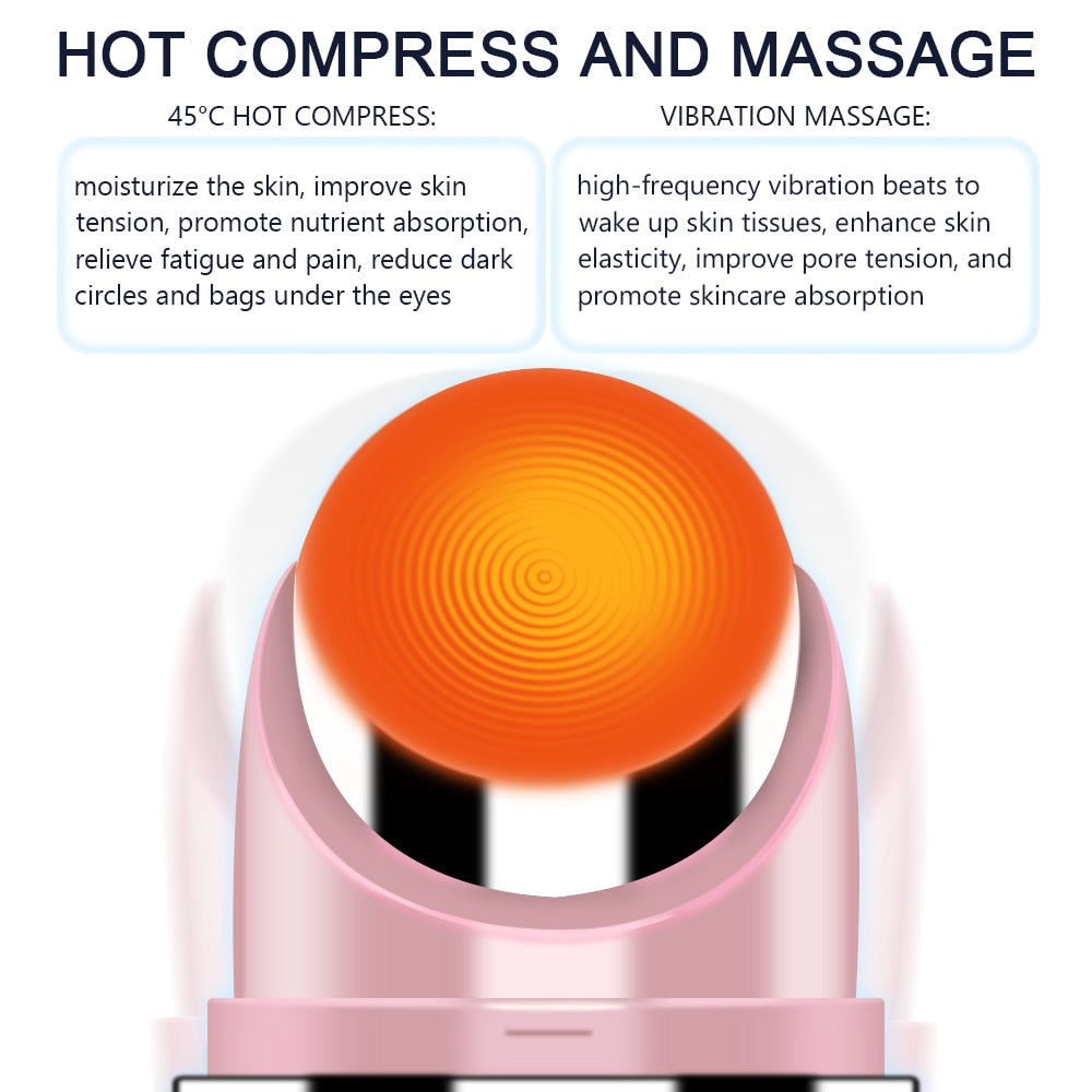 Zarusky EMS Eye Massager - USB Rechargeable Anti-Wrinkle Dark Circle Remover