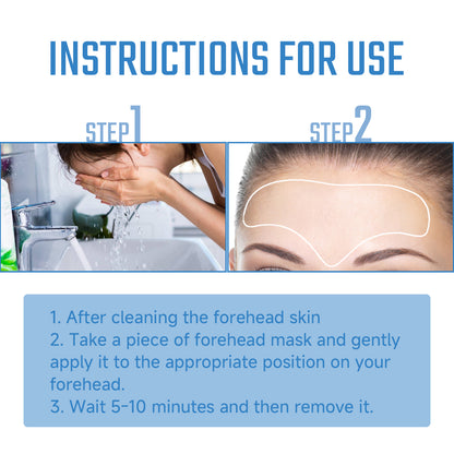 "Collagen Forehead & Lip Mask - Fade Lines, Moisturize & Remove Dead Skin | Zarusky"