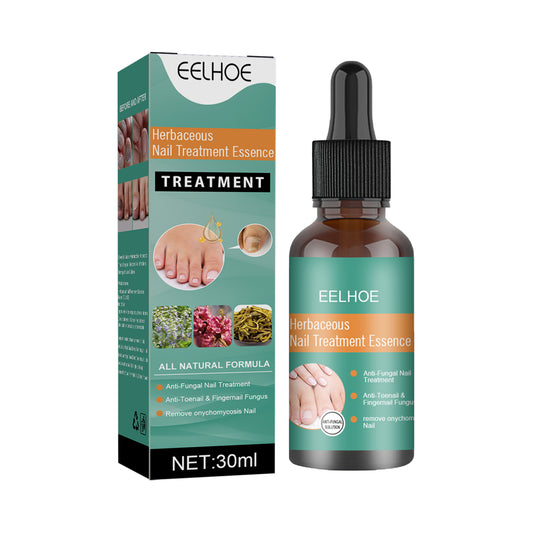 EELHOE Herbaceous Nail Relief Essence – Hand & Foot Care Solution for Softening, Thick Nail Care, Brightening & Bumpy Nails