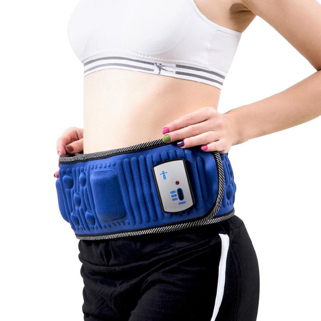 Slimming waist belt massager designed to support fat burning and body shaping. Ideal for belly and thigh massage, toning, and everyday home use.