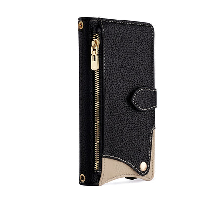 Mirror Makeup Crossbody Phone Case for iPhone – Card Slot, Stand Function & Stylish Strap | Compatible with iPhone 13 / 15 / 16 / 17 Pro Max