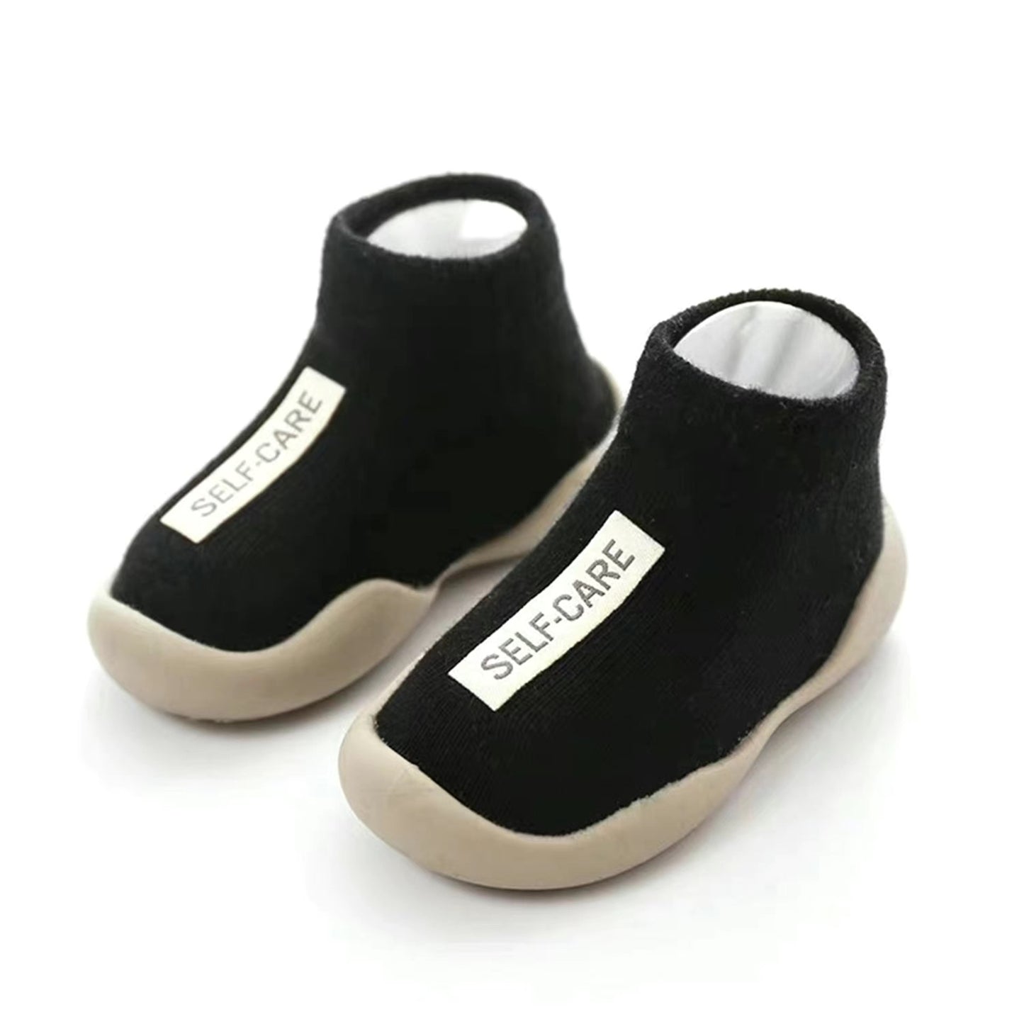 Baby Sock Shoes - Soft Non-Slip Toddler Shoes for Indoor & Outdoor Walking | Breathable Cotton Socks Shoes