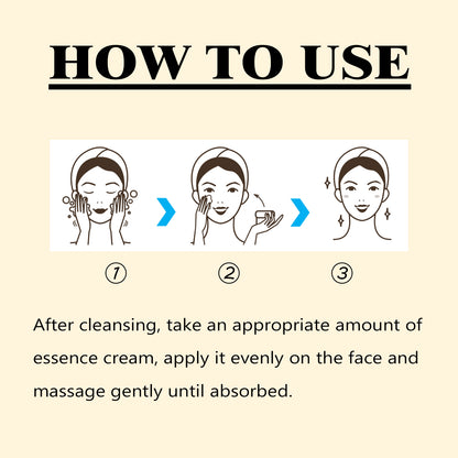 Zarusky Snail Essence Cream - Hydrating Anti-Aging Protein Repair Moisturizer