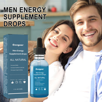 Googeer Men’s Enhancement Supplement Drops – Liquid Men’s Energy, Vitality & Performance Support