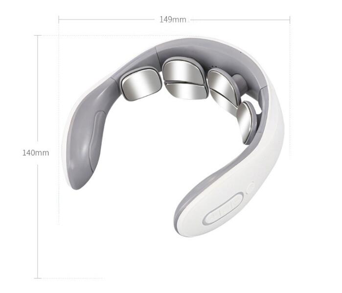 Electric Cervical Spine Massager – Intelligent Neck Guard Pulse Massager for Shoulder & Neck Pain Relief