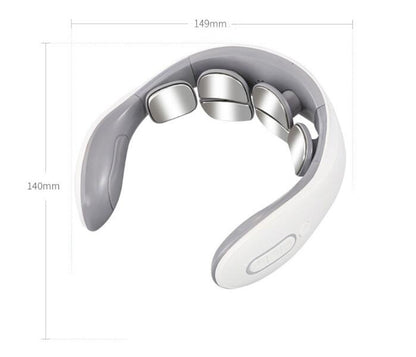 Electric Cervical Spine Massager – Intelligent Neck Guard Pulse Massager for Shoulder & Neck Pain Relief