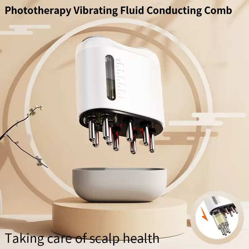 "EMS Head Massager Scalp Applicator - Red Light Therapy for Hair Growth | Zarusky"