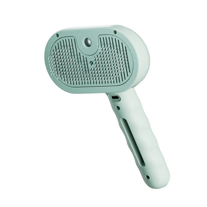 Upgraded electric pet grooming comb with gentle steam technology. Removes loose hair, cleans fur, and styles coats—safe and comfortable for dogs and cats.