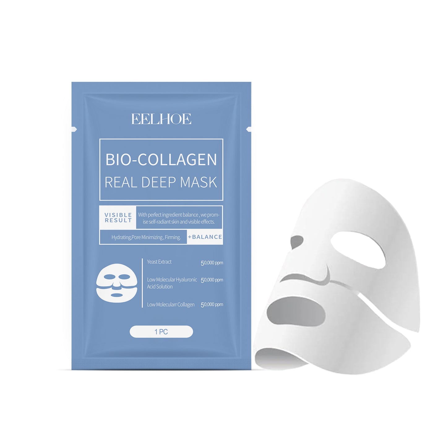Zarusky™ Hydro-Translucent Collagen Mask – Bio-Active Melting Mask for Glass Skin
