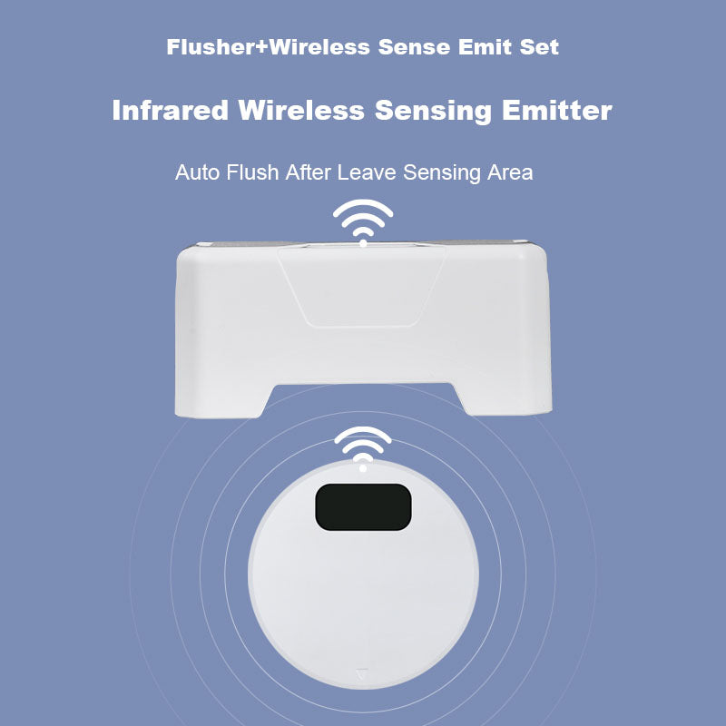 Zarusky™ Smart Touchless Toilet Flusher – Intelligent Infrared Induction Automatic Flushing Device for Modern Home Hygiene