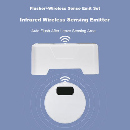 Zarusky™ Smart Touchless Toilet Flusher – Intelligent Infrared Induction Automatic Flushing Device for Modern Home Hygiene