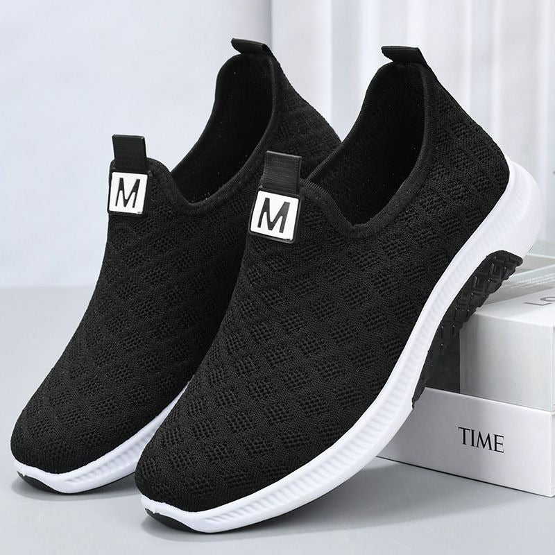 Summer Korean Mesh Comfortable Women Shoes - Breathable Hollow Sports Walking Sneakers