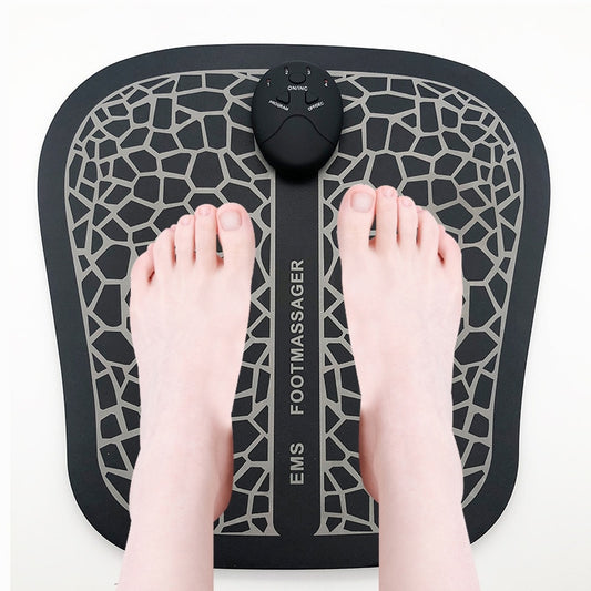 Electric EMS Foot Massager Pad – Muscle Stimulation Mat for Foot Relaxation & Circulation Support