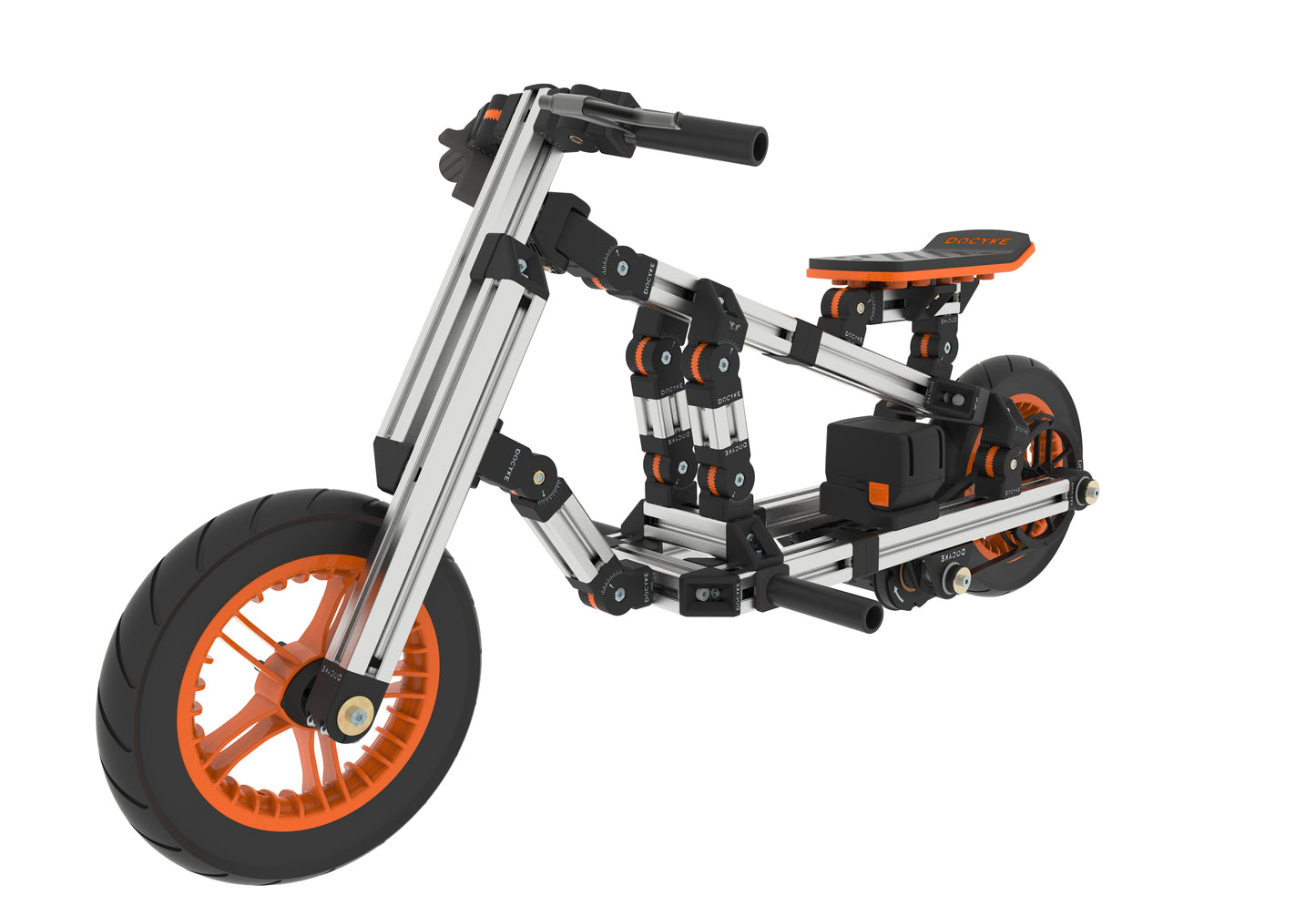 Innovative modular electric kart made from high-strength materials. Build, rebuild, and customize with 20+ assembly methods—fun, educational, and durable.