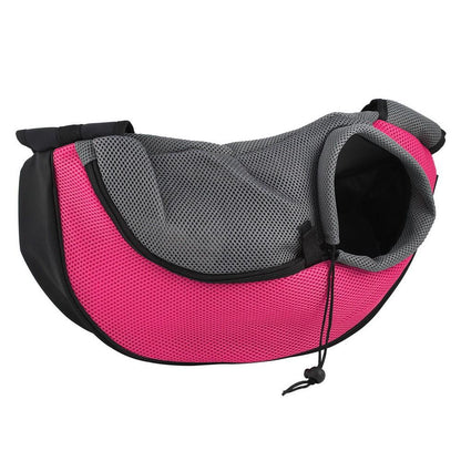 Breathable Mesh Pet Carrier - Comfortable Travel Bag for Small Dogs & Cats