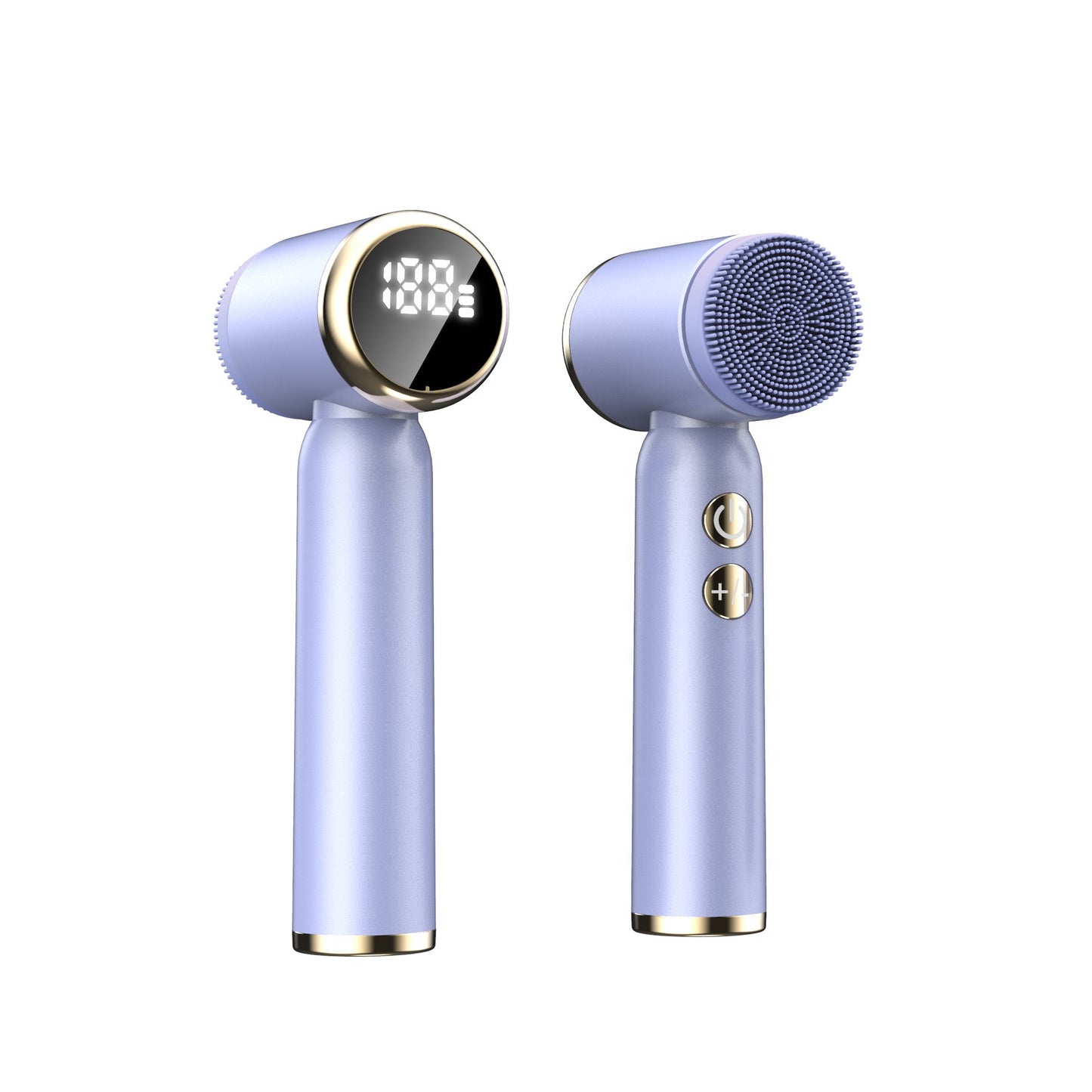 Zarusky™ 6-in-1 Hydro-Glow Facial Device – Ultrasonic Hot & Cold Pore Cleanser with LED Display