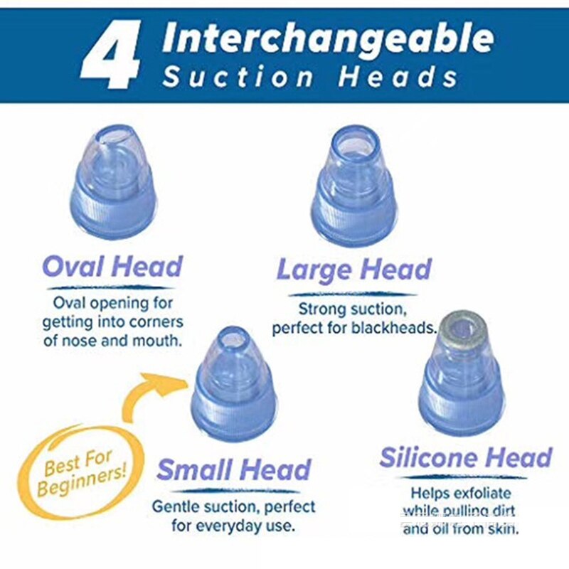 Zarusky™ DermaSuction Pro – Professional Blackhead Removal Device & Deep Pore Vacuum Cleaner