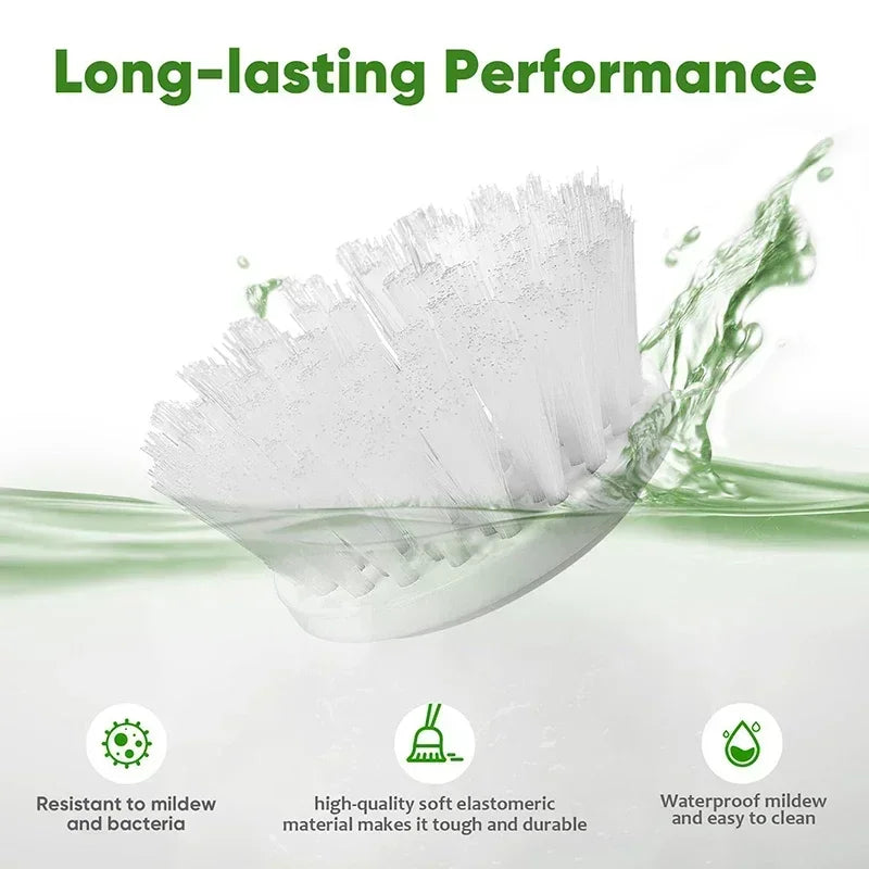 Electric Spin Scrubber - 5-in-1 Power Cleaning Brush for Bathroom & Home | Zarusky