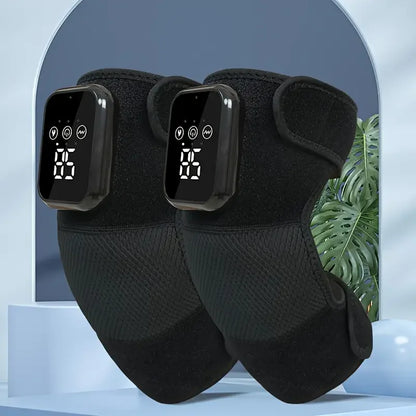 3-in-1 Infrared Heated Knee Massager | Cordless Thermal Vibration Therapy for Shoulder, Elbow & Joint Recovery
