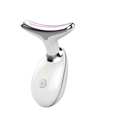 LED Neck Lifting & Wrinkle Reduction Device – Vibration Massage & Color Light Therapy Beauty Tool