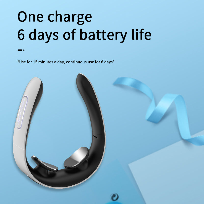 Portable Cervical Spine Massager – Mini Compact Foldable Smart Neck & Shoulder Massager for Pain Relief