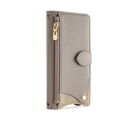 Mirror Makeup Crossbody Phone Case for iPhone – Card Slot, Stand Function & Stylish Strap | Compatible with iPhone 13 / 15 / 16 / 17 Pro Max