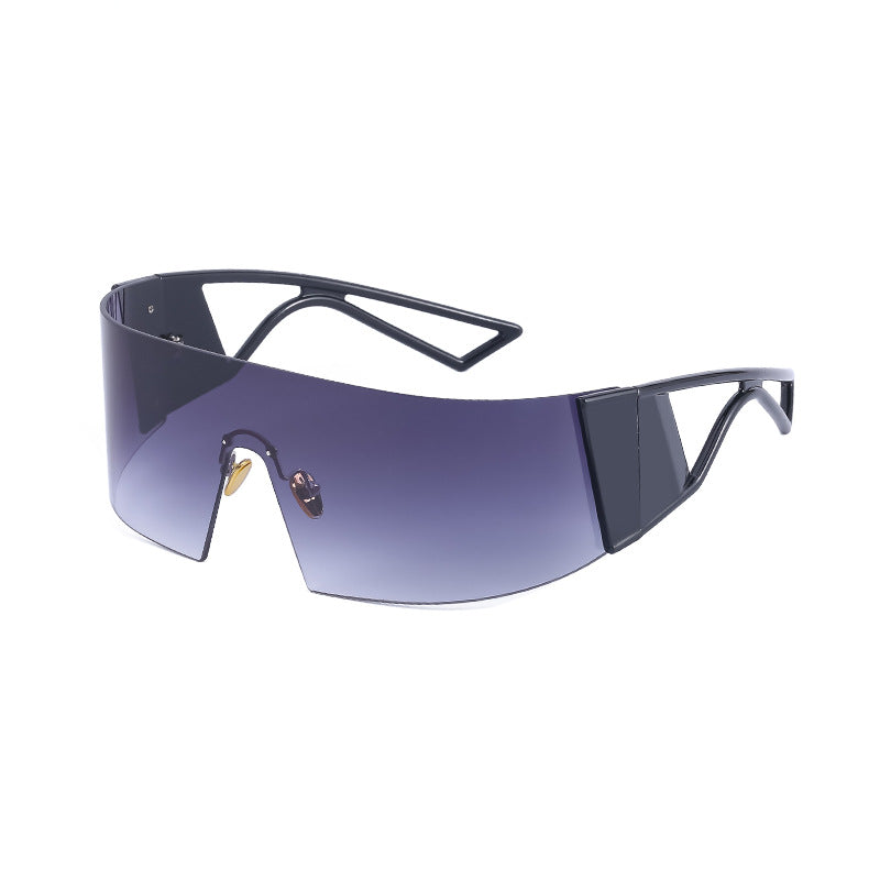 One Piece Sunglasses - Large Frame Outdoor Cycling Sports Glasses for Women
