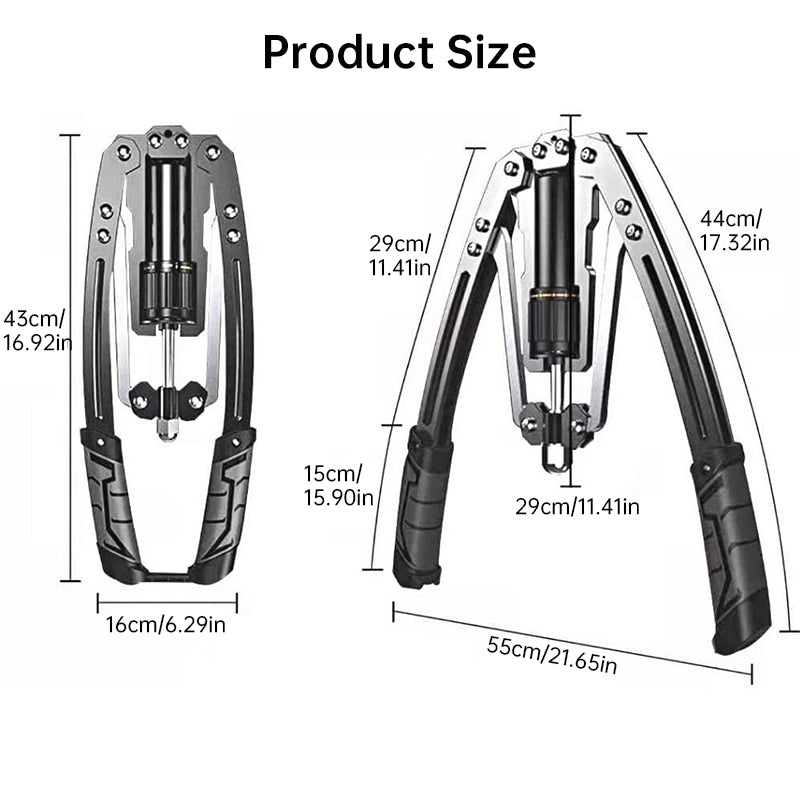 3-in-1 Twister Arm Trainer - Hydraulic Chest & Arm Workout Equipment