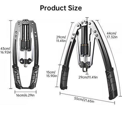 3-in-1 Twister Arm Trainer - Hydraulic Chest & Arm Workout Equipment