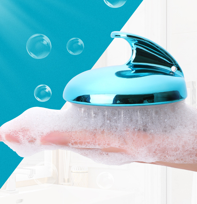 Silicone Scalp Massager Hair Brush – Shampoo & Itch Relief Comb for Hair Washing