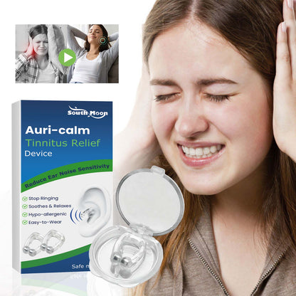 Zarusky™ Auri-Calm Ear Comfort Clips – Soothing Noise Relaxation & Daily Ear Massage Device
