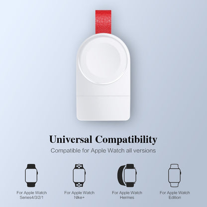 Portable Magnetic Apple Watch Charger | Cable-Free USB Wireless Charging Dock for iWatch Series 1-11, SE & Ultra