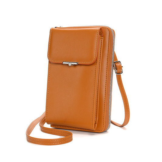 Zarusky Small Messenger Bag - Luxury Mobile Phone Wallet Crossbody Purse