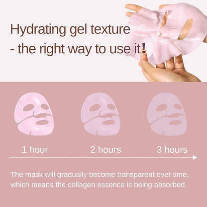 Zarusky™ PDRN Pink Jelly Sculpt – Bio-Collagen Regenerating Split Mask for Instant Lift