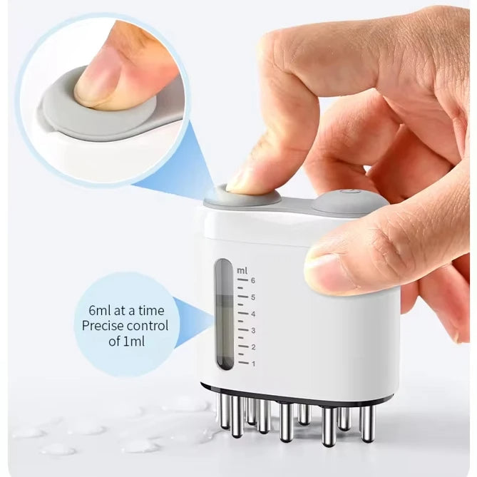 "EMS Head Massager Scalp Applicator - Red Light Therapy for Hair Growth | Zarusky"