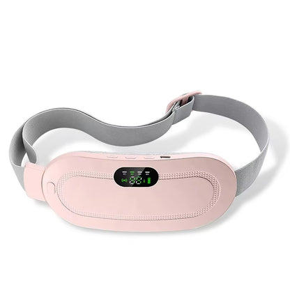 Zarusky™ Intelligent Menstrual Relief Belt – 3s Graphene Heating & Targeted Acupoint Vibration Massage for Cramps, Waist & Abdominal Pain