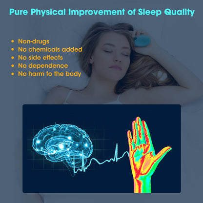 Natural Sleep Aid & Anxiety Relief Device | Handheld Microcurrent CES Insomnia Therapy Pod