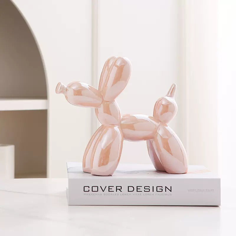 Luxury Balloon Dog Jewelry Holder & Home Décor Ornament – Modern Resin Storage Display