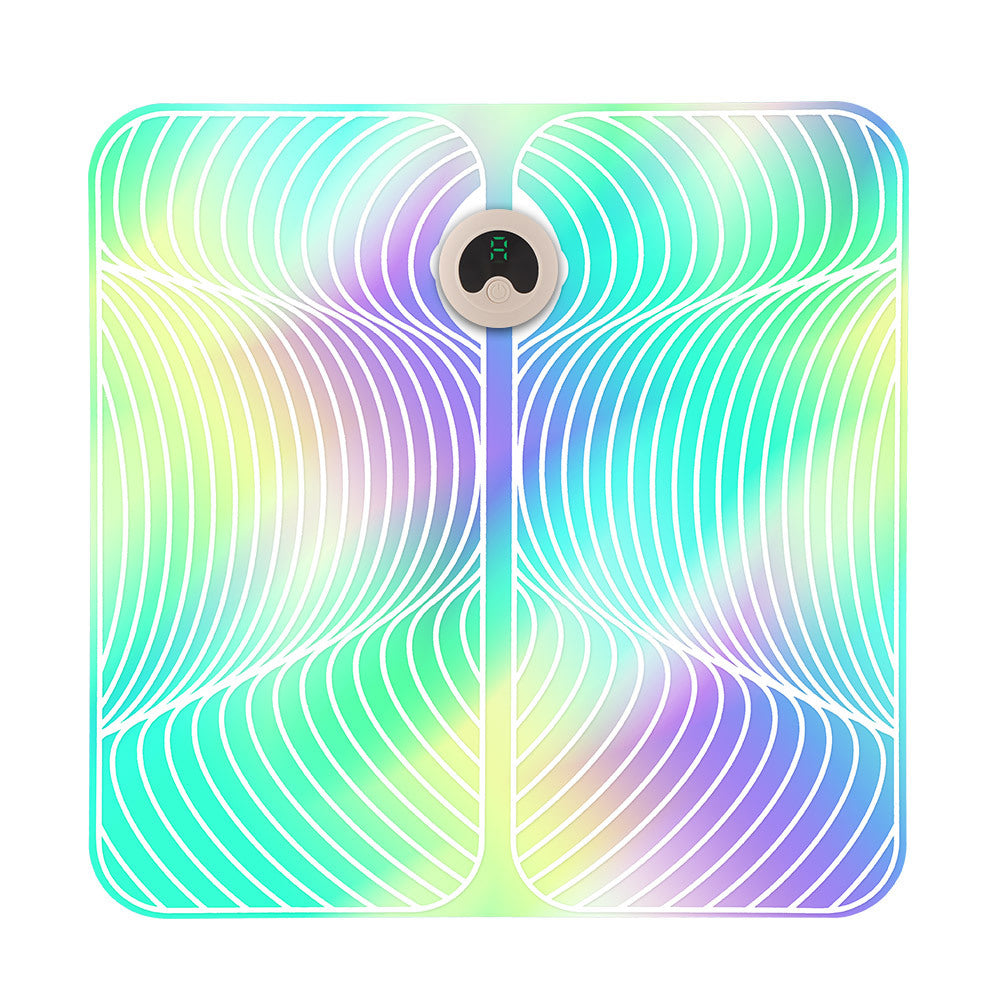 EMS Foot Massager Pad – Rechargeable Pulse Acupoint Foot Massage Mat for Pain Relief & Blood Circulation