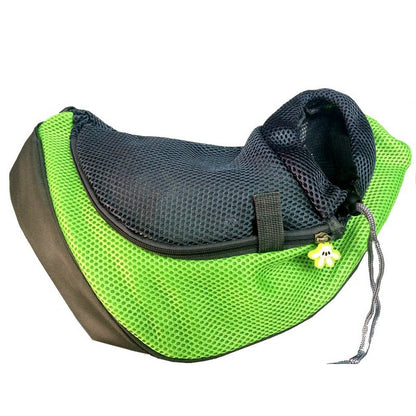 Breathable Mesh Pet Carrier - Comfortable Travel Bag for Small Dogs & Cats