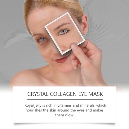 "Crystal Collagen Eye Mask - Hydrating Under Eye Patches for Dark Circles | Zarusky"