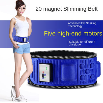 Slimming waist belt massager designed to support fat burning and body shaping. Ideal for belly and thigh massage, toning, and everyday home use.
