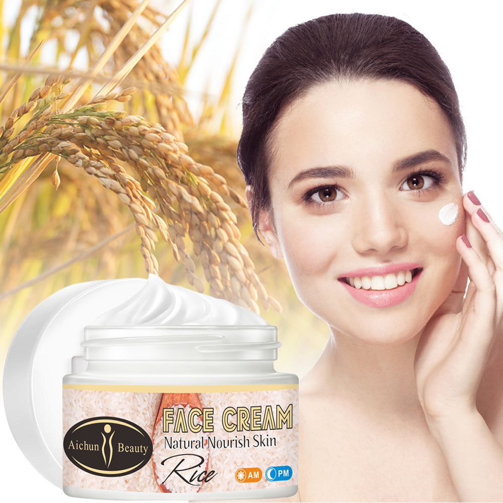 Zarusky Rice Cream - Moisturizing Brightening Face Cream 50g